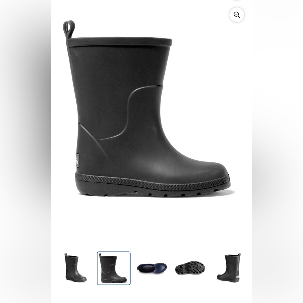Totes Classic Black Waterproof Boots kids